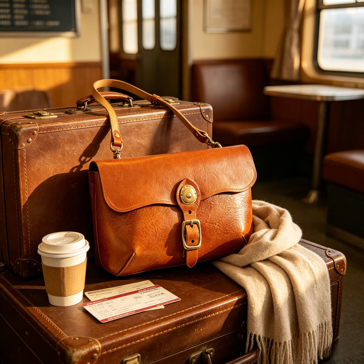 Turtle shell button bag