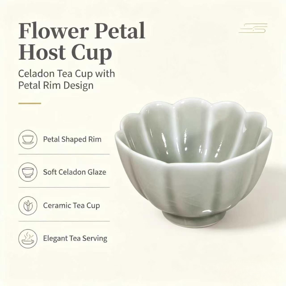 Flower Petal Host Cup