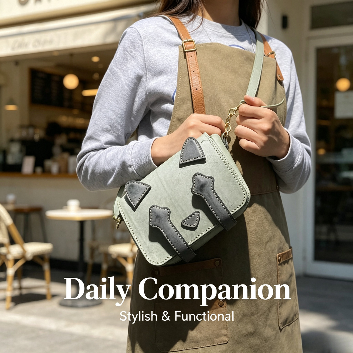 Shy Cat Crossbody Taske