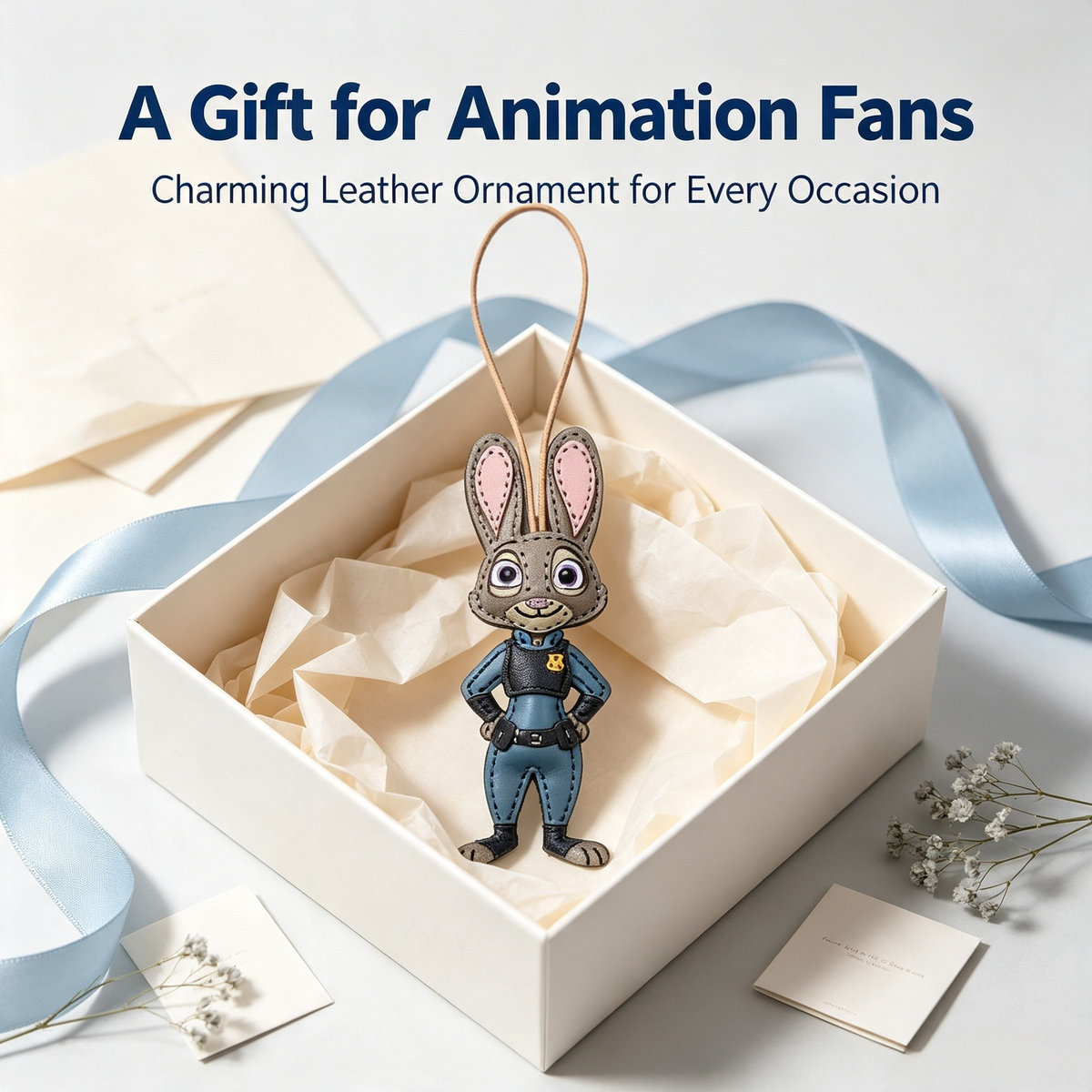 Zootopia Judy Hopps Leather Hanging Ornament