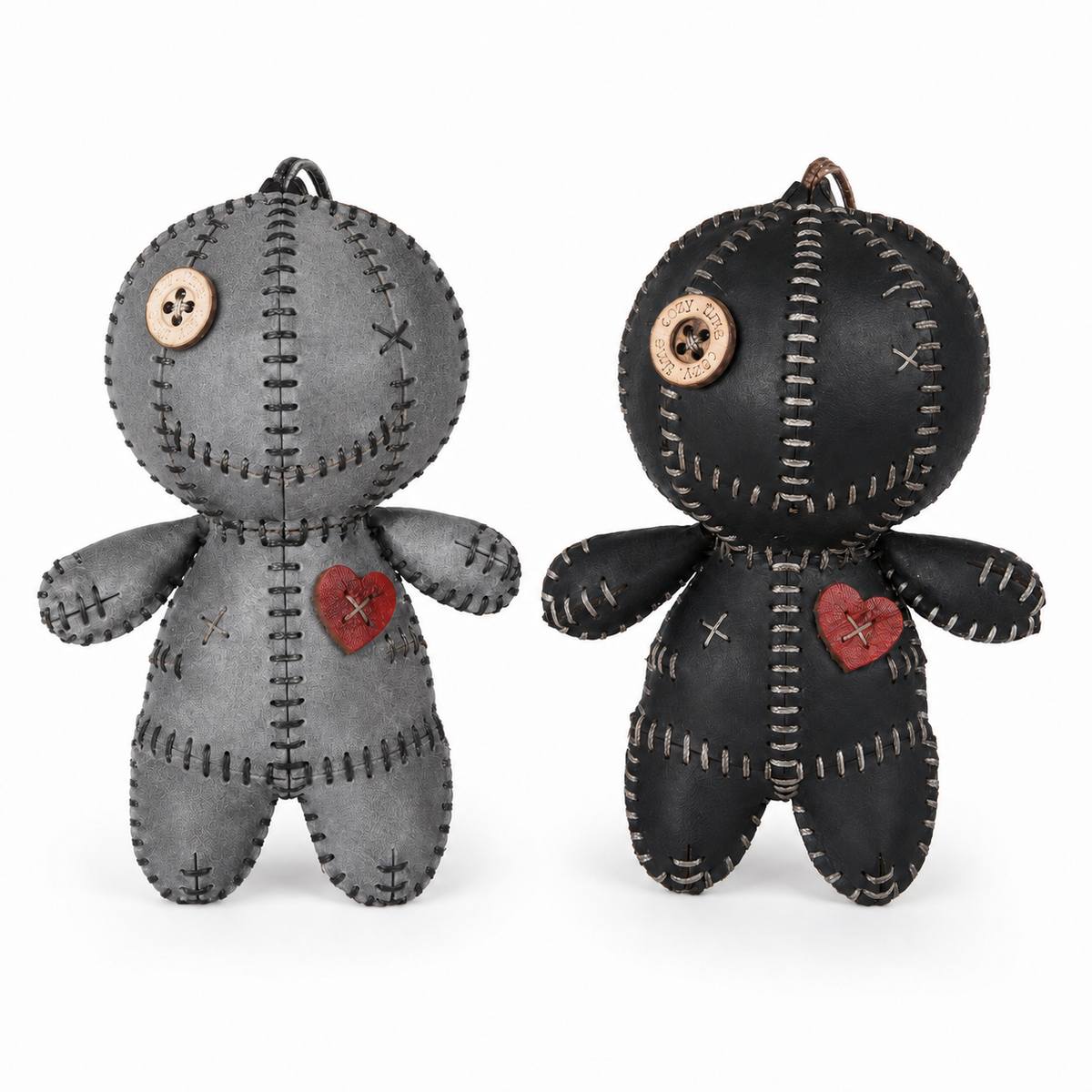 Retro Gothic Cowhide Voodoo Doll Decor Ornament