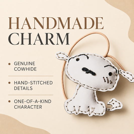 Cute Shiro Cowhide Decor Ornament