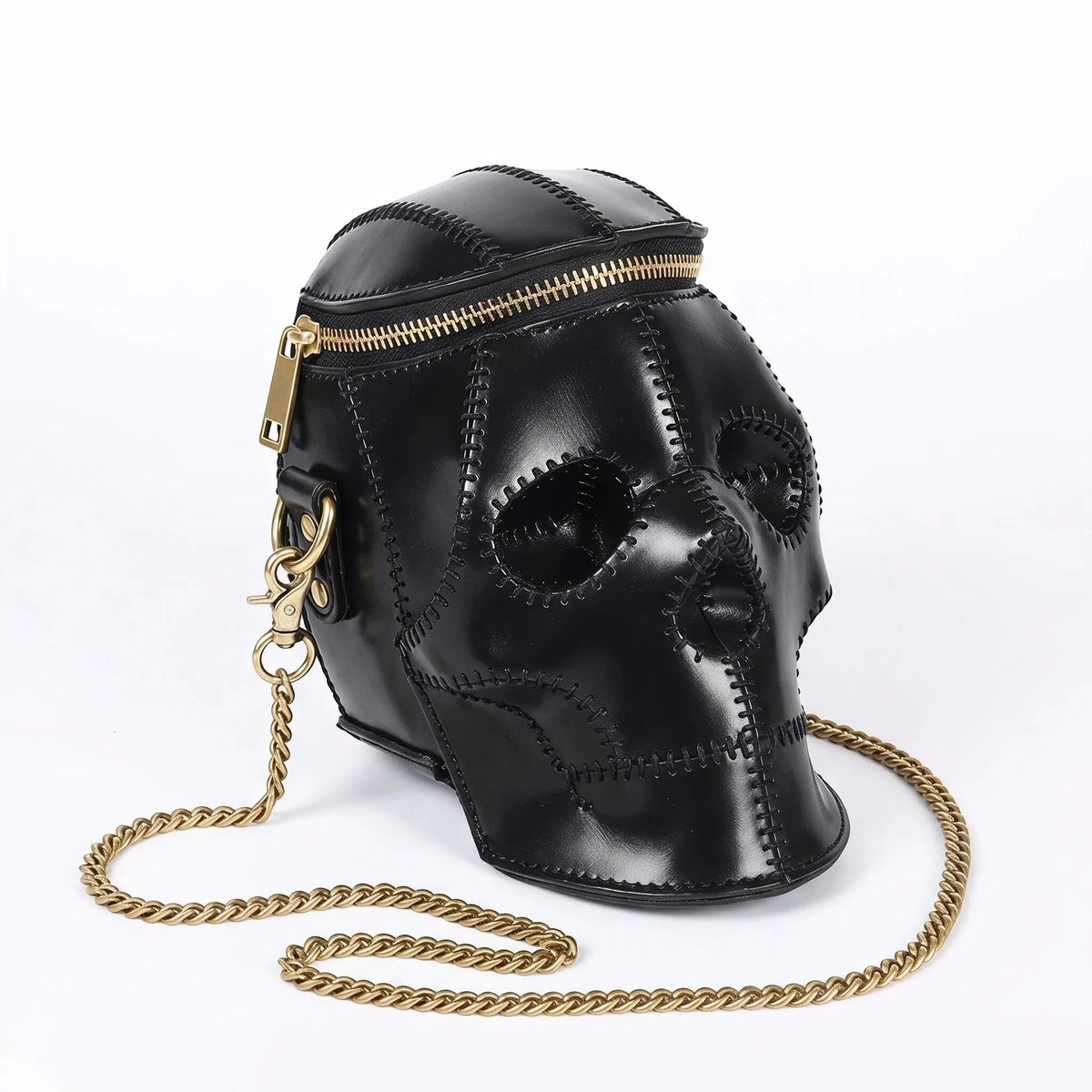 Bartero Handmade Vegetable Tanned Skull Crossbody Bag