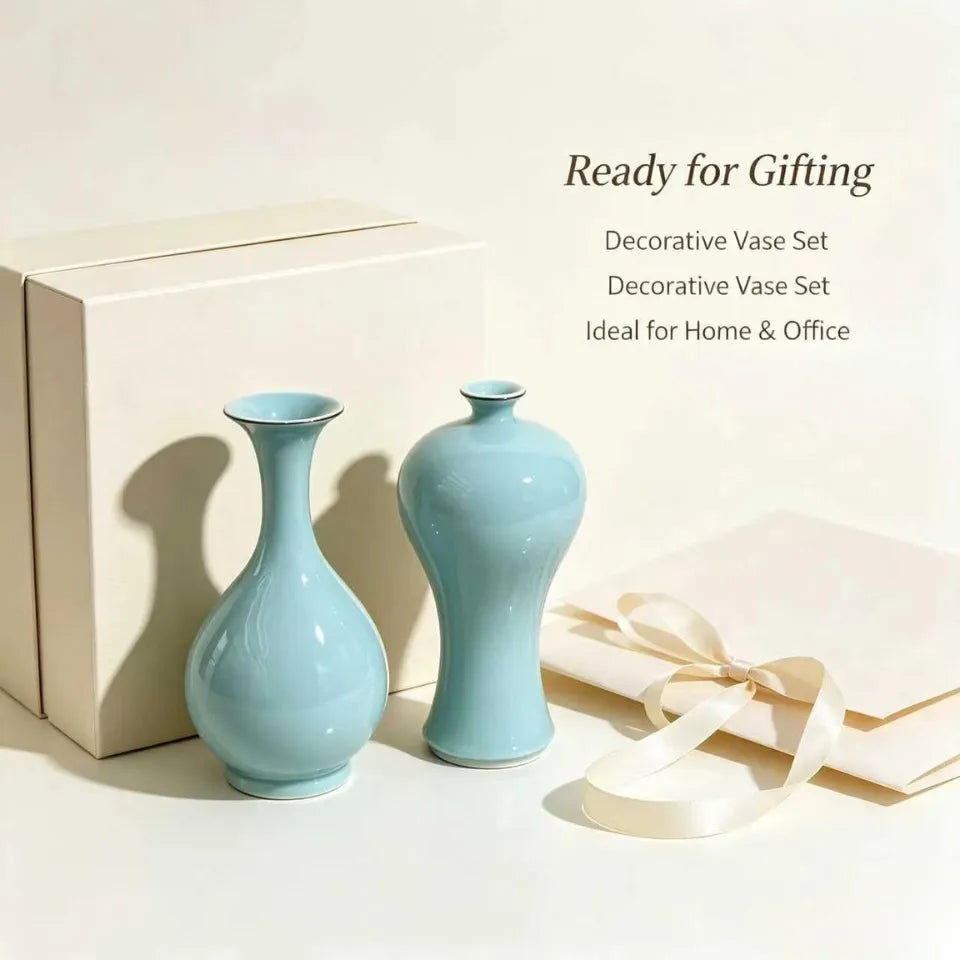 Jade Spring Vase & Beauty Drunk Vase