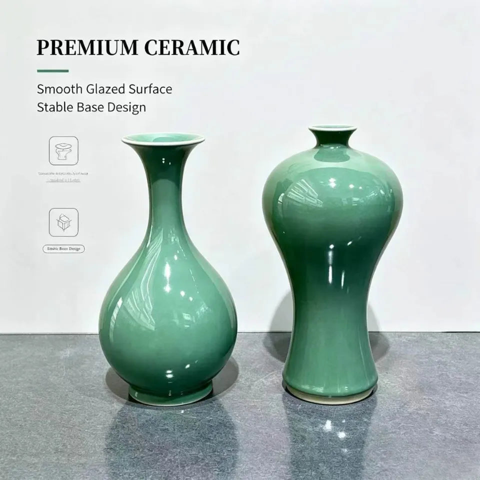 Jade Spring Vase & Beauty Drunk Vase
