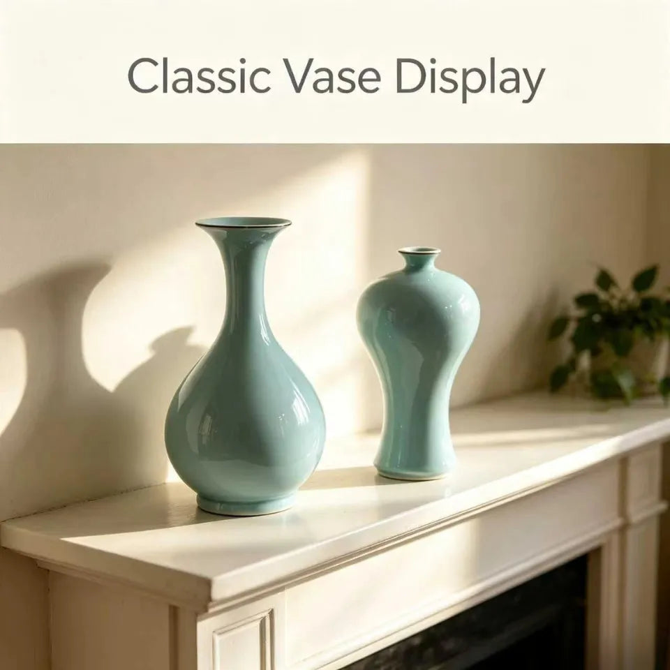 Jade Spring Vase & Beauty Drunk Vase