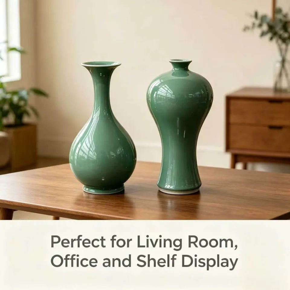 Jade Spring Vase & Beauty Drunk Vase