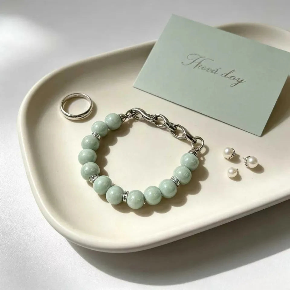 Linked Together Beaded Bracelet