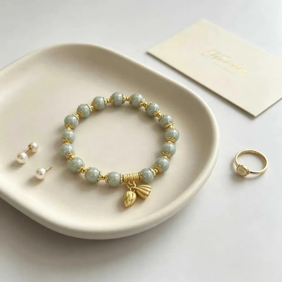 Pure Lotus Beaded Bracelet