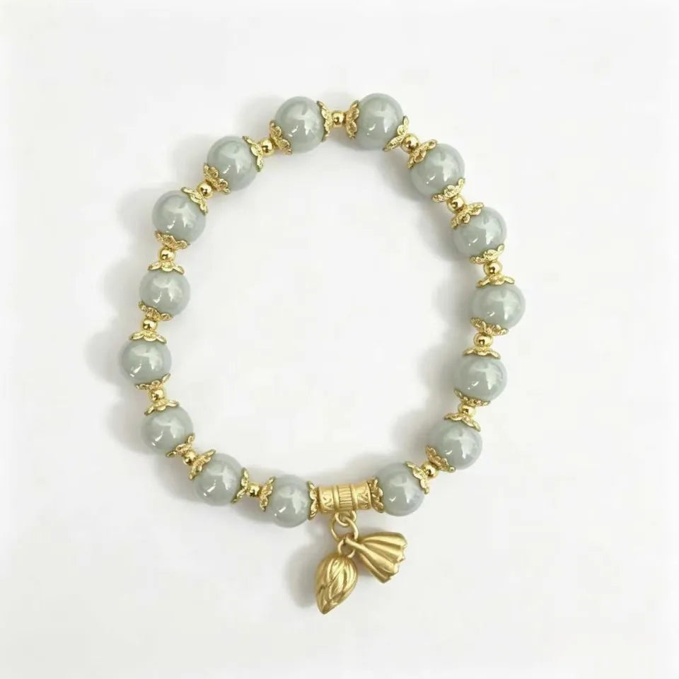 Pure Lotus Beaded Bracelet