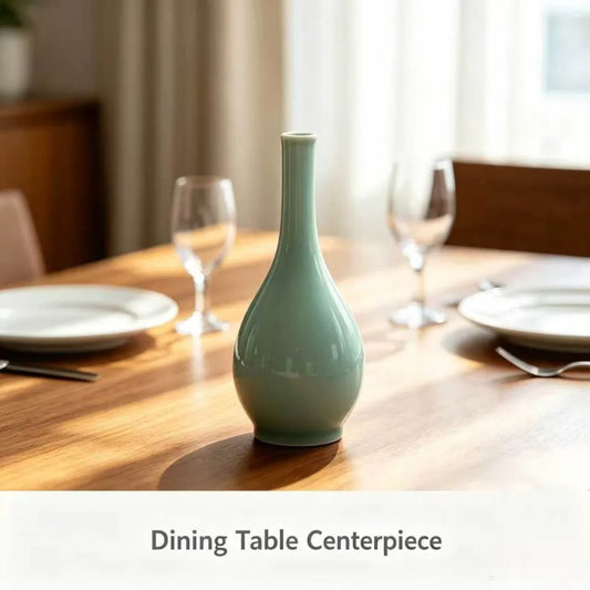 Pure Water Bottle Celadon Vase