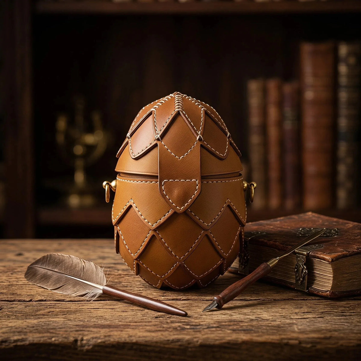 Vintage Dragon Egg Mini Purse