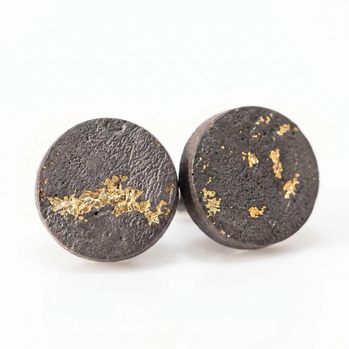 Volcanic Gold Foil Earrings