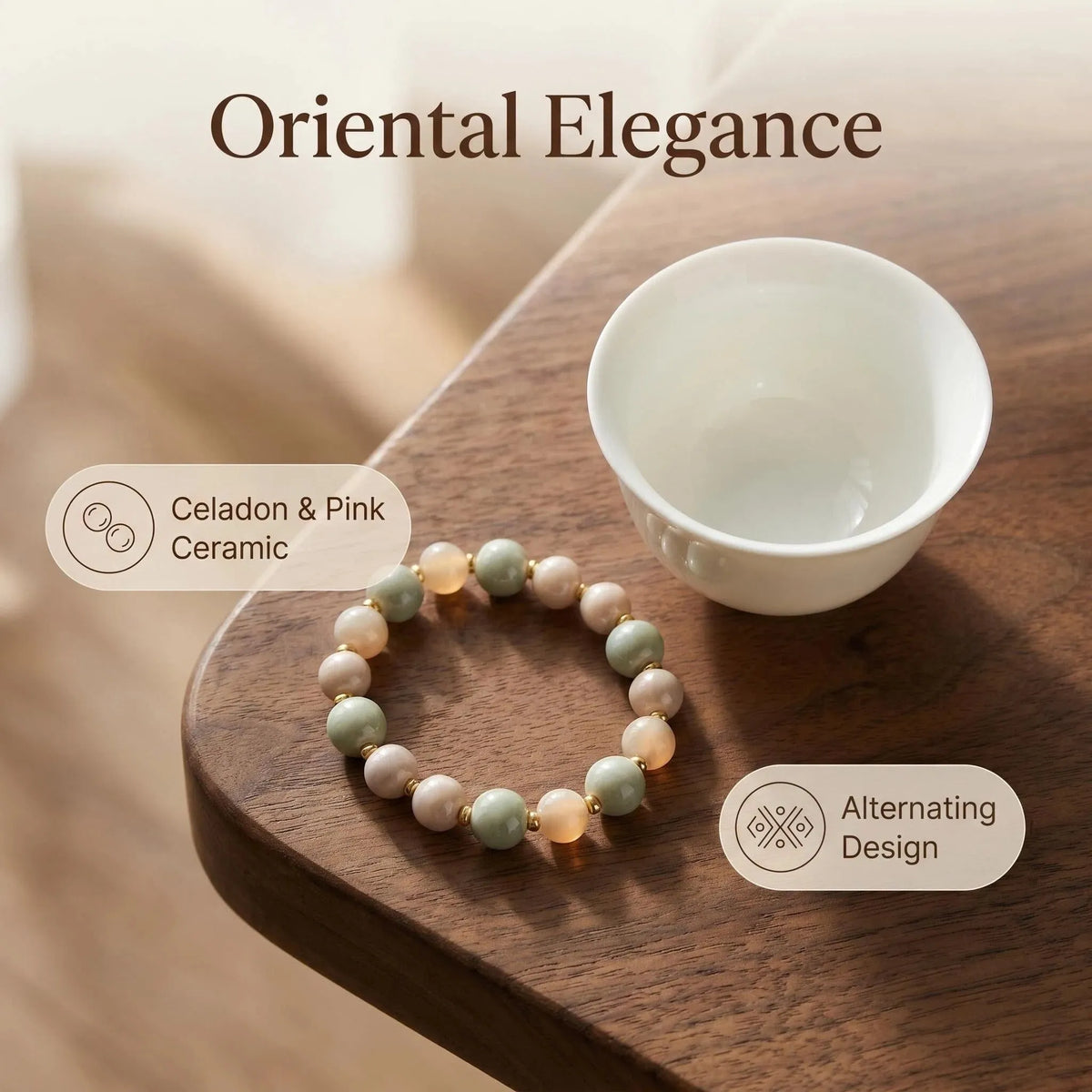 West Lake Memory Bead String Bracelet