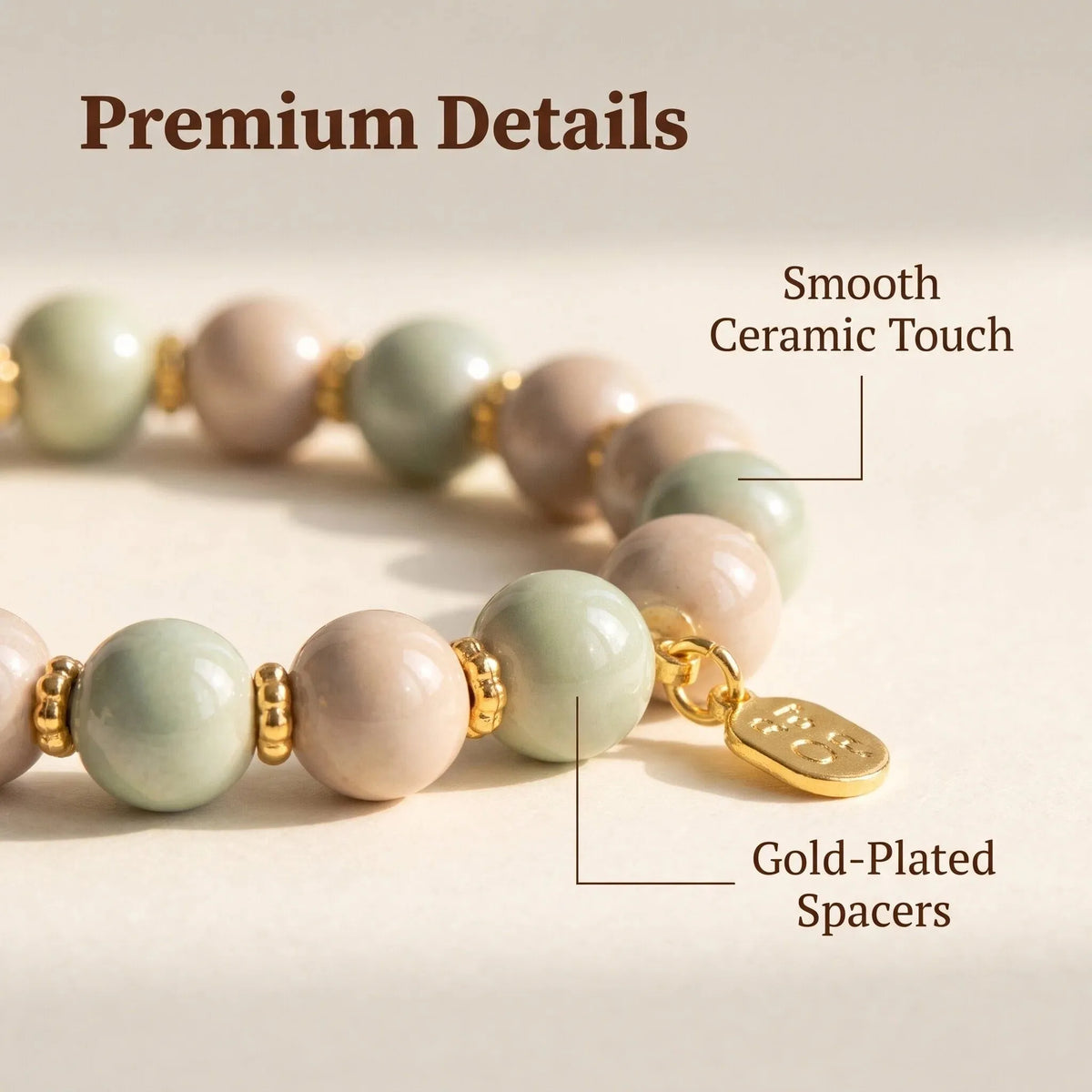 West Lake Memory Bead String Bracelet